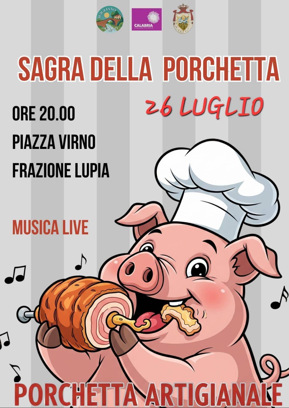 Sagra della Porchetta (start h. 20.00)
