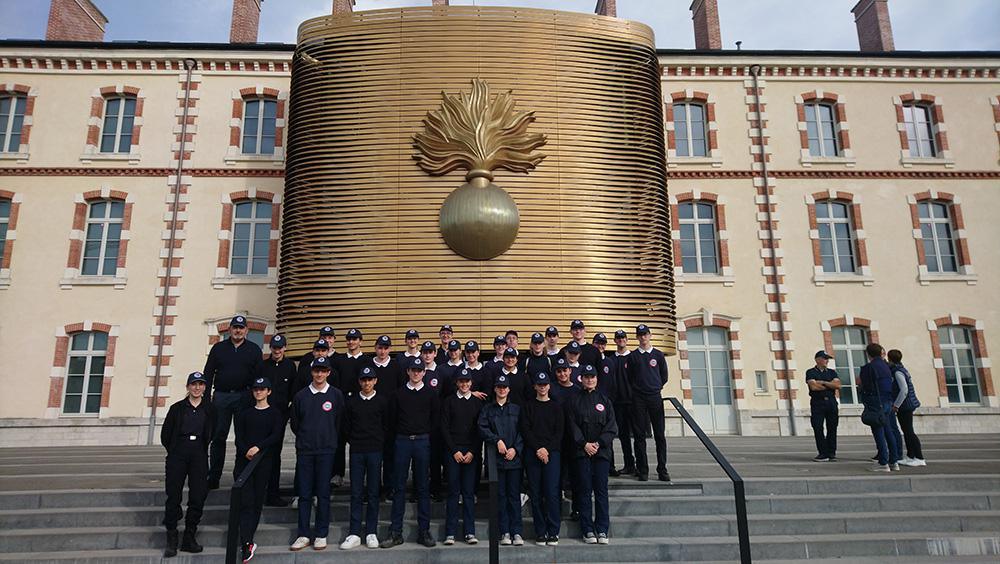 L'association des cadets de la gendarmerie et la Fondation CSF