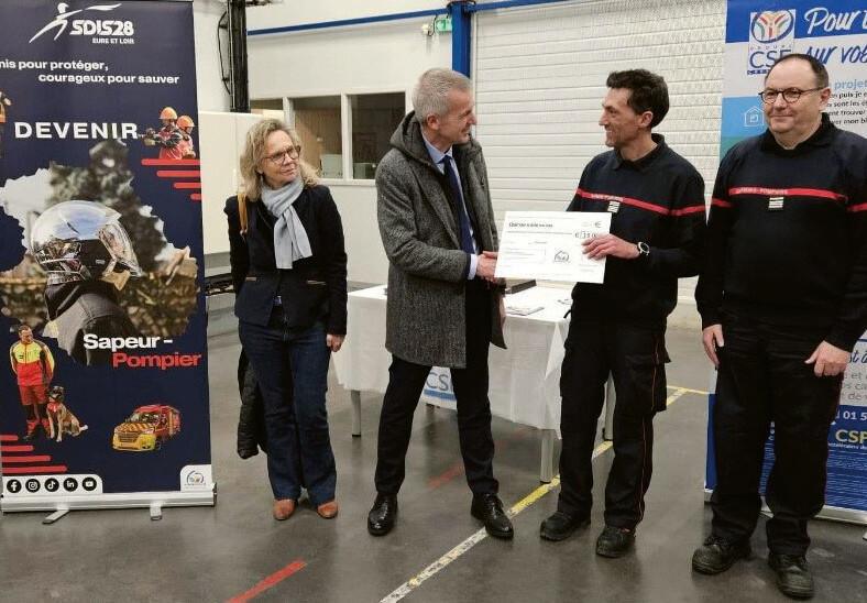 Soutien aux jeunes sapeurs-pompiers