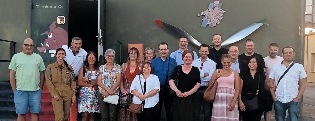 Une rencontre de haut vol Une rencontre de haut vol