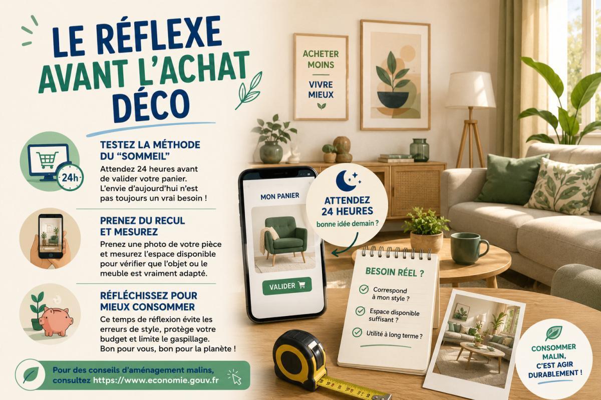Le réflexe avant l'achat déco
