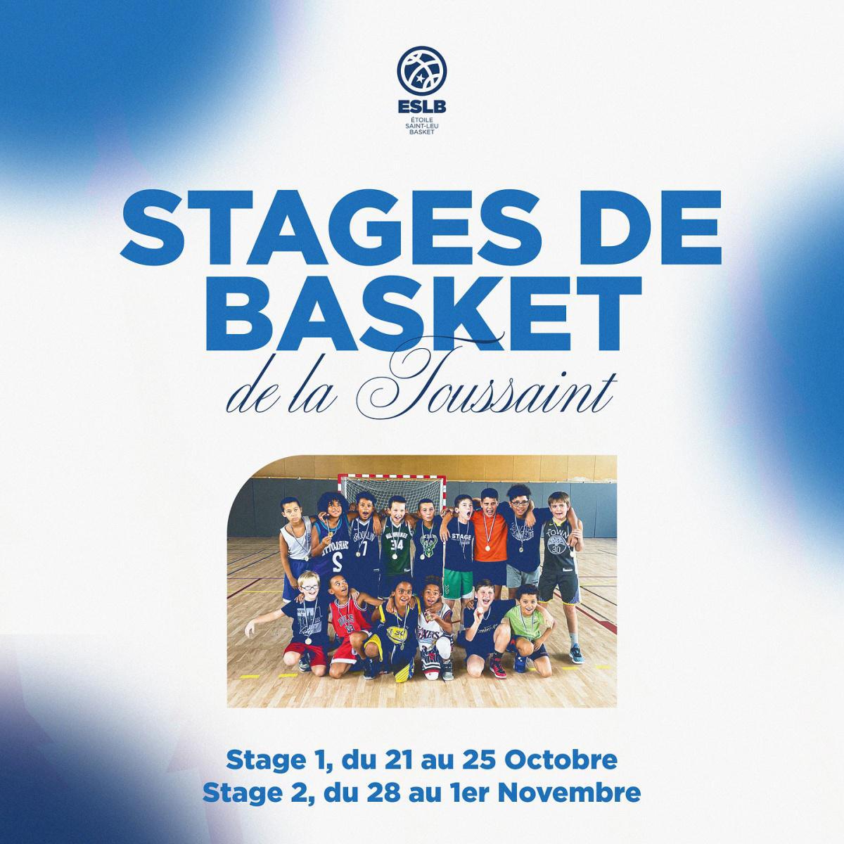 Stage de la Toussaint N°1 - 21 au 25 octobre