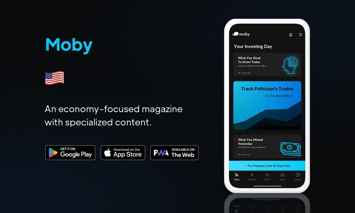 app mobili per riviste specializzate: Moby