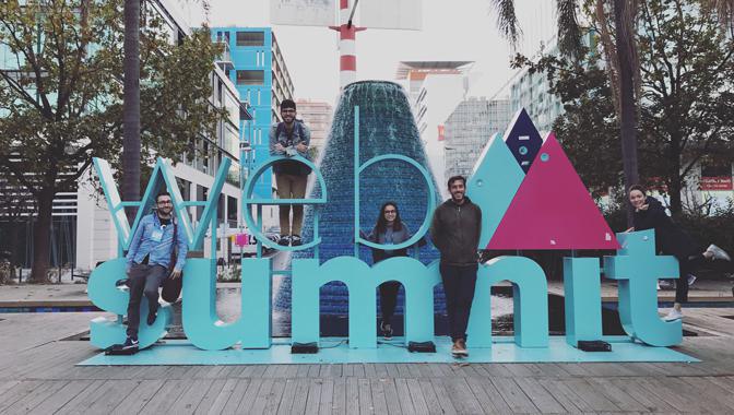 El equipo de GoodBarber en el Web Summit 2016 El equipo de GoodBarber en el Web Summit 2016