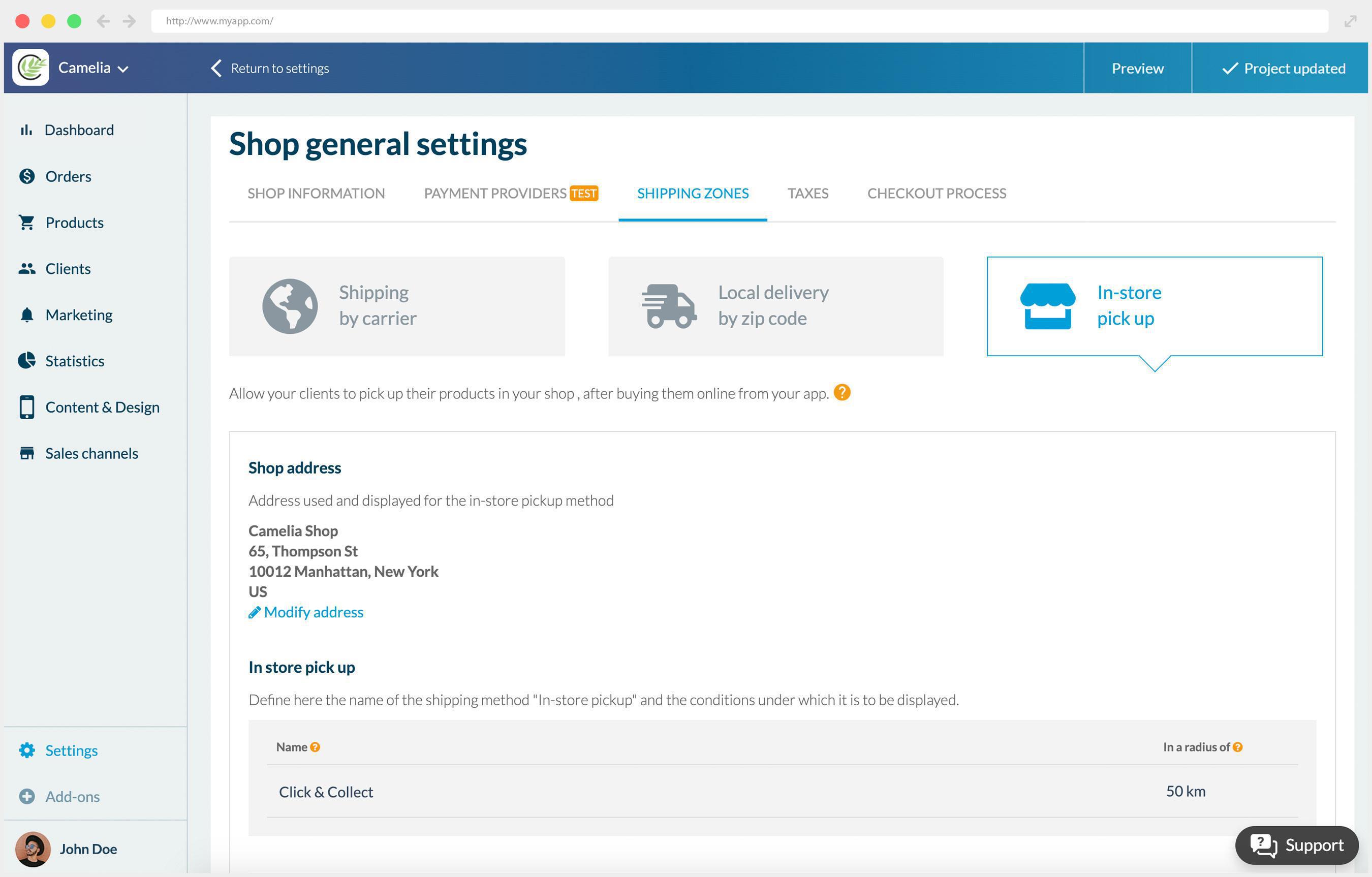 Cómo nuestro nuevo add-on "Recoger en la tienda" beneficiará a tu tienda