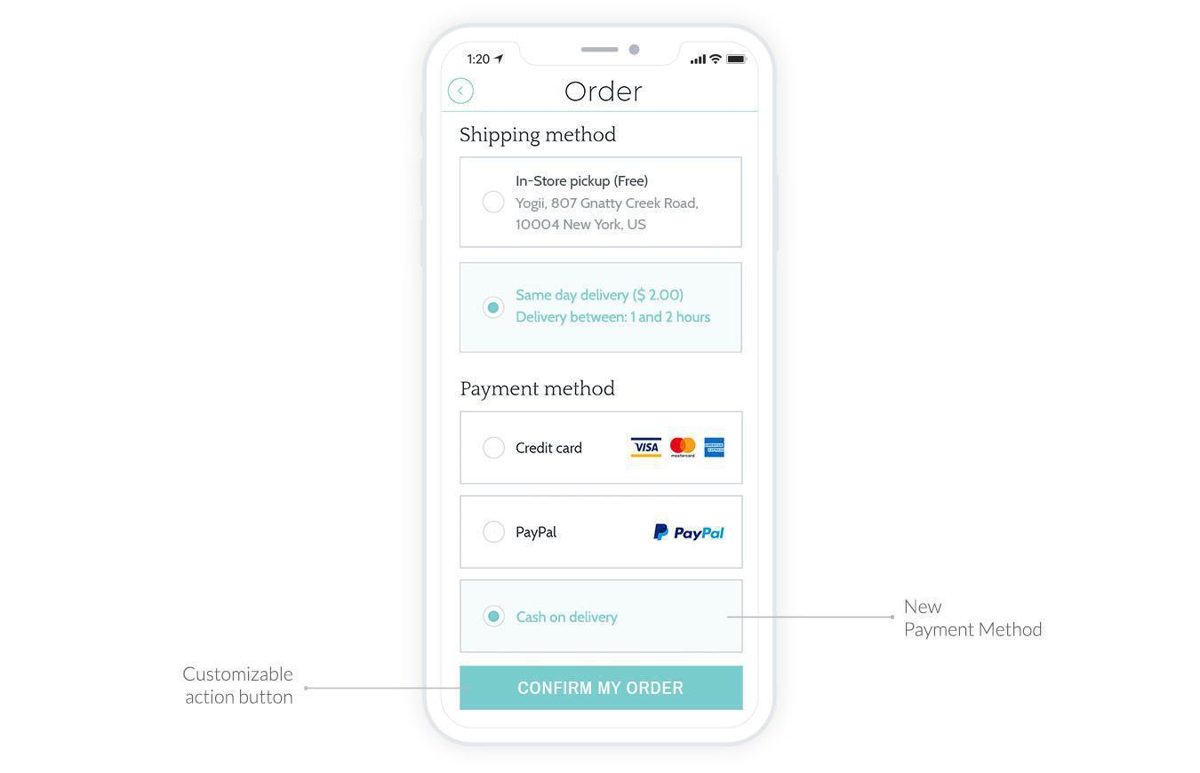 Activar opciones de pago Activar opciones de pago