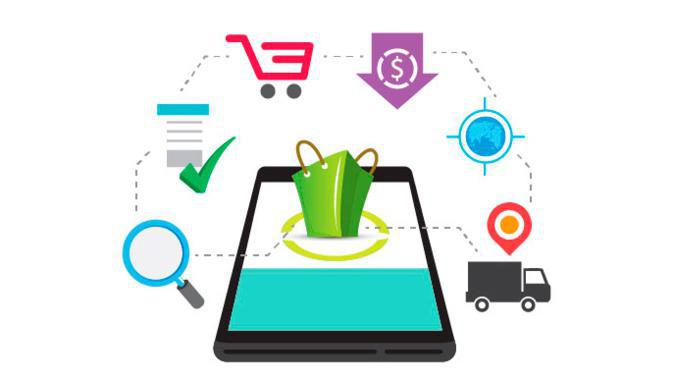 crear una app de tienda online