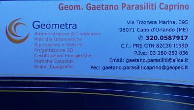 Gaetano Parasiliti Caprino - Geometra