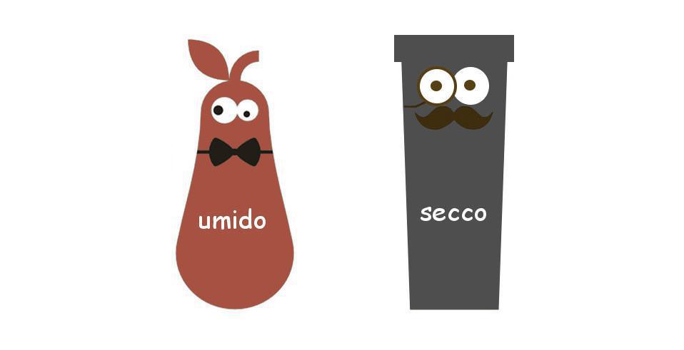 Domani è il giorno dell' umido e del secco residuale