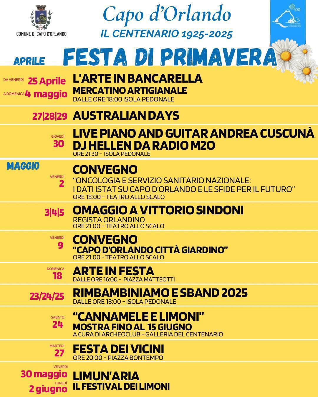 Festa dei Vicini (inizio ore 20.00)