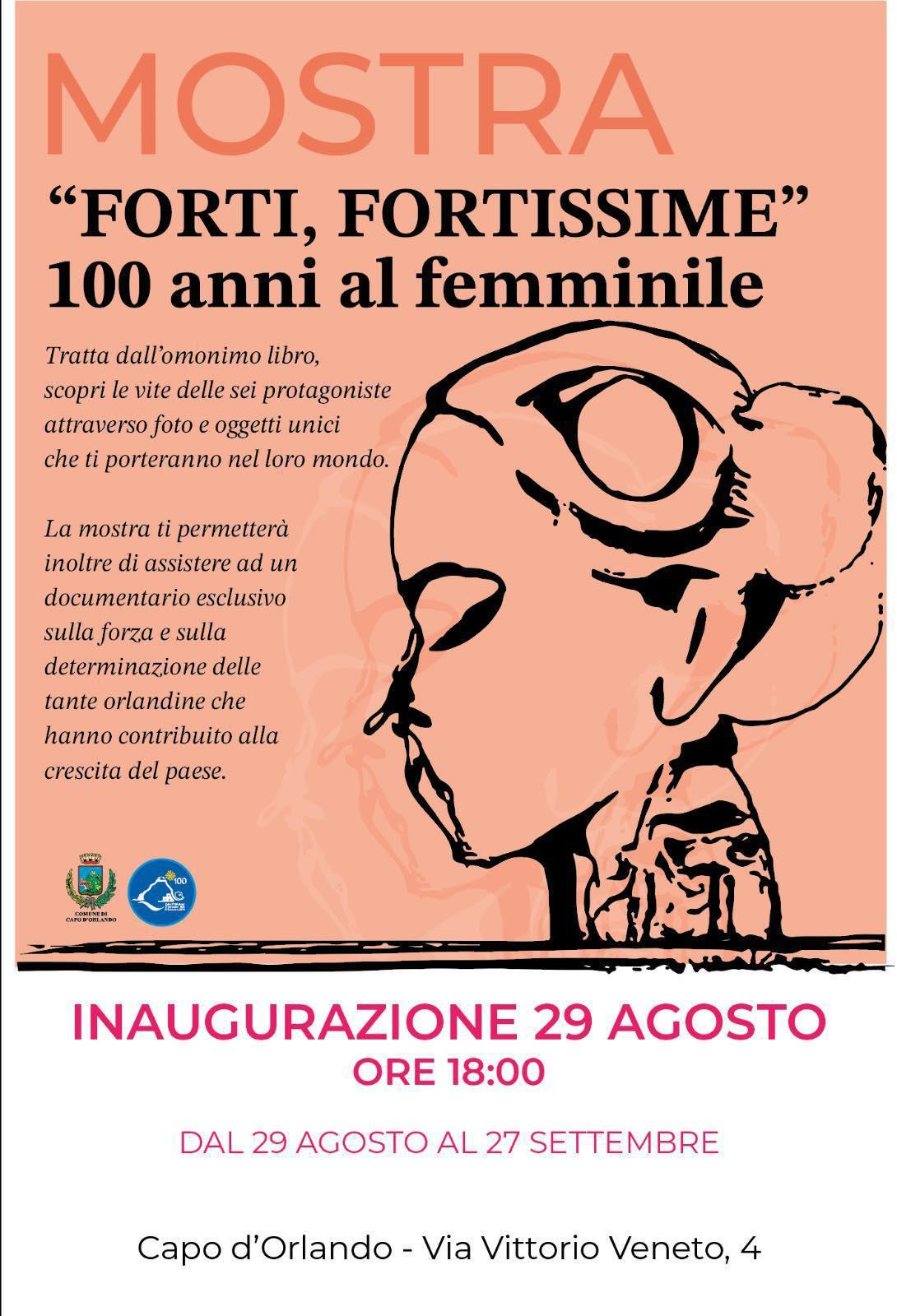 Mostra "Forti, Fortissime" 100 anni al Femminile