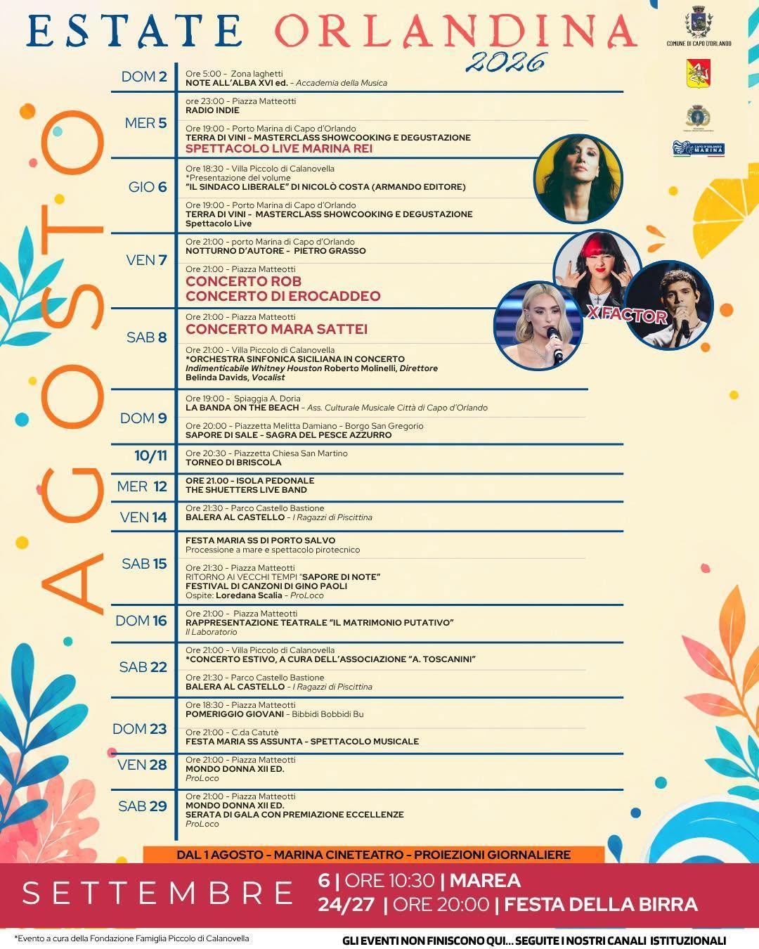 Concerto Mara Sattei (Inizio ore 21.00)