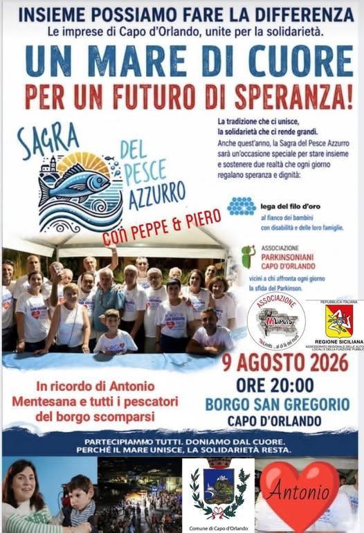 Sapore Di Sale – Sagra Del Pesce Azzurro (Inizio ore 20.00) Sapore Di Sale – Sagra Del Pesce Azzurro (Inizio ore 20.00)