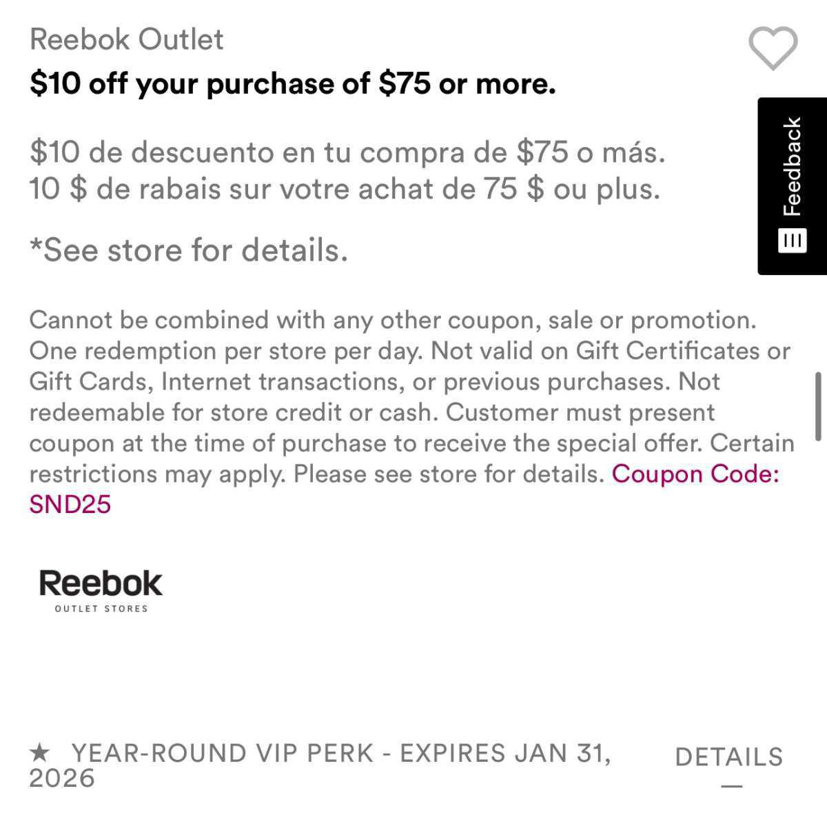 Reebook 