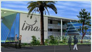 Pose de la première pierre pour la construction de l'Institut des métiers de l'aéronautique
