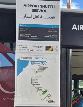 Aérobus : La nouvelle navette directe entre l'aéroport MohammedV et Casa-Port Aérobus : La nouvelle navette directe entre l'aéroport MohammedV et Casa-Port