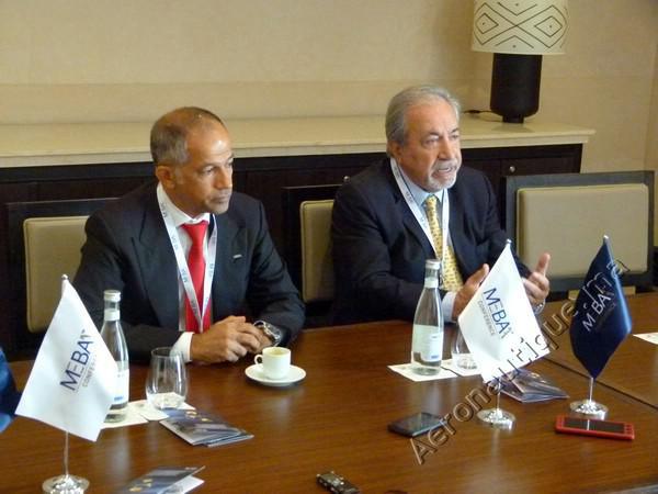 Ali Alnaqbi (président MEBAA) et Samir Abdul-Ahad (Security Global Limited)