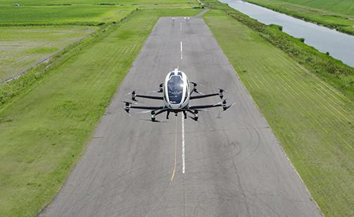 Le drone pour passagers EHang 216 testé avec succès au Japon (Vidéo)