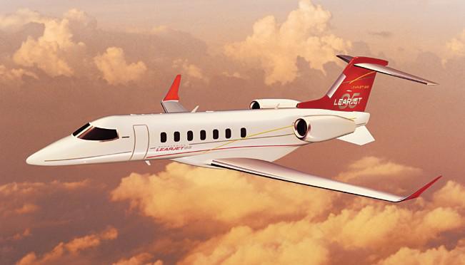 Bombardier: Le Learjet 85 s'est "comporté tel que prévu" lors de son premier vol