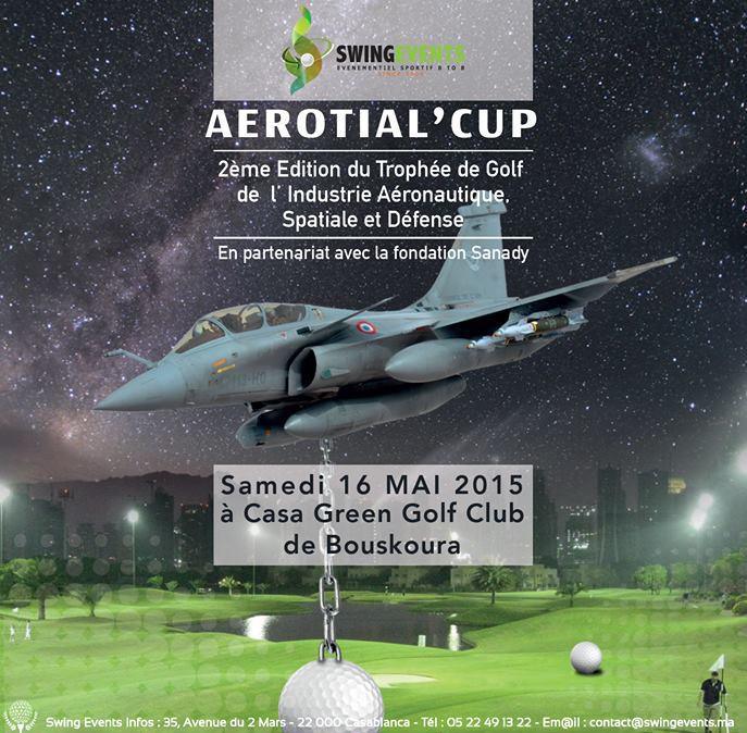 Bouskoura accueille la 2ème édition du Trophée de golf de l’industrie aéronautique, spatiale et défense
