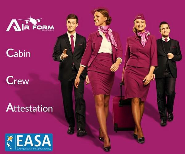Lancement de la formation européenne CCA hôtesse/steward à Casablanca