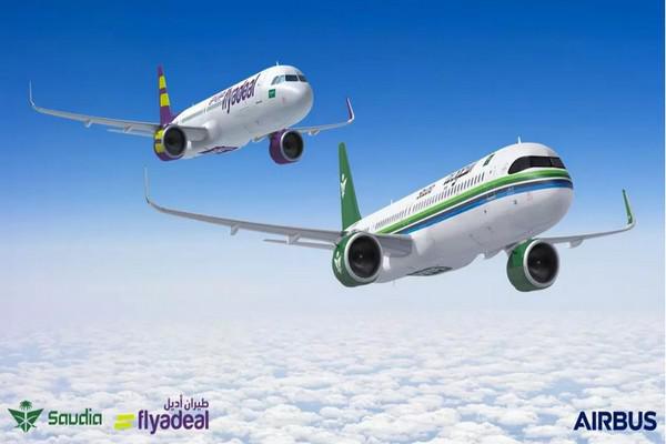 Commande historique dans l'aviation saoudienne de 105 avions de la famille A320neo