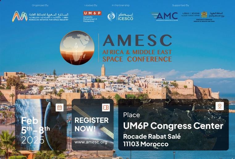 Lancement de l'AMESC 2025 à Rabat : Un élan pour l'industrie spatiale en Afrique et au Moyen-Orient