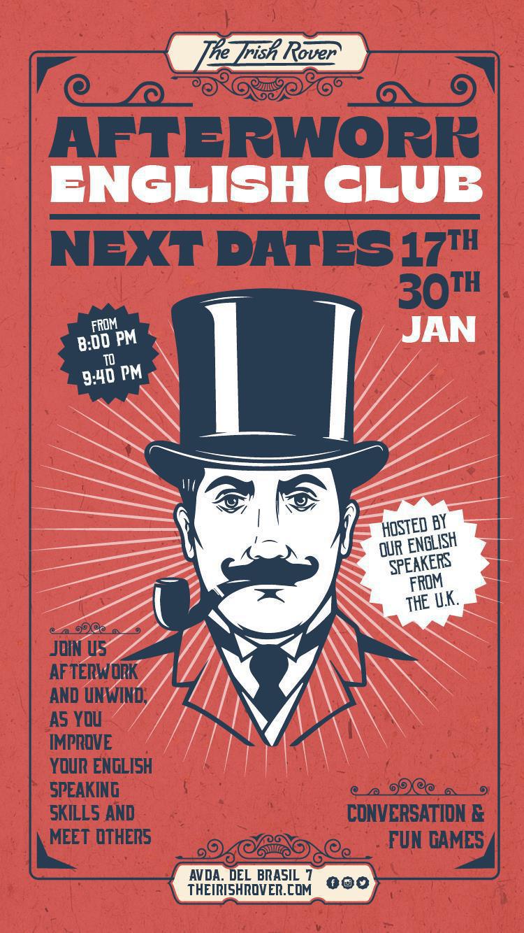 AFTERWORK ENGLISH CLUB AFTERWORK ENGLISH CLUB