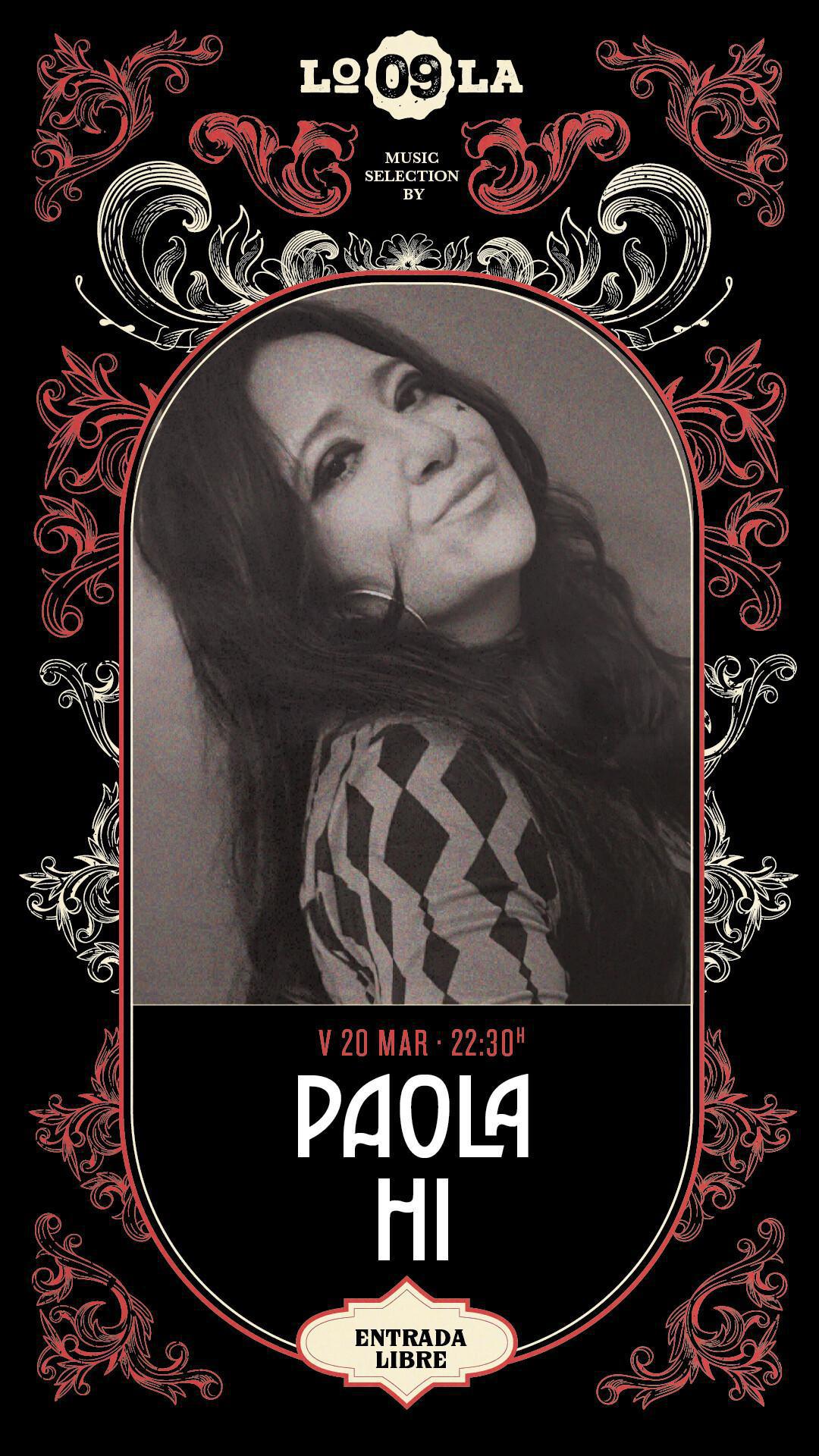 MUSIC SELECTION BY PAOLA HI