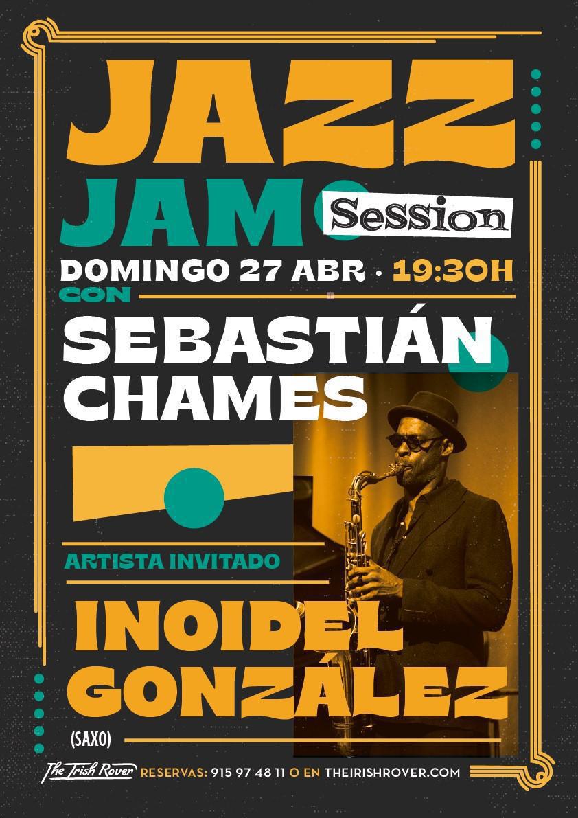 JAZZ JAM SESSION CON SEBAS CHAMES + INOIDEL GONZÁLEZ