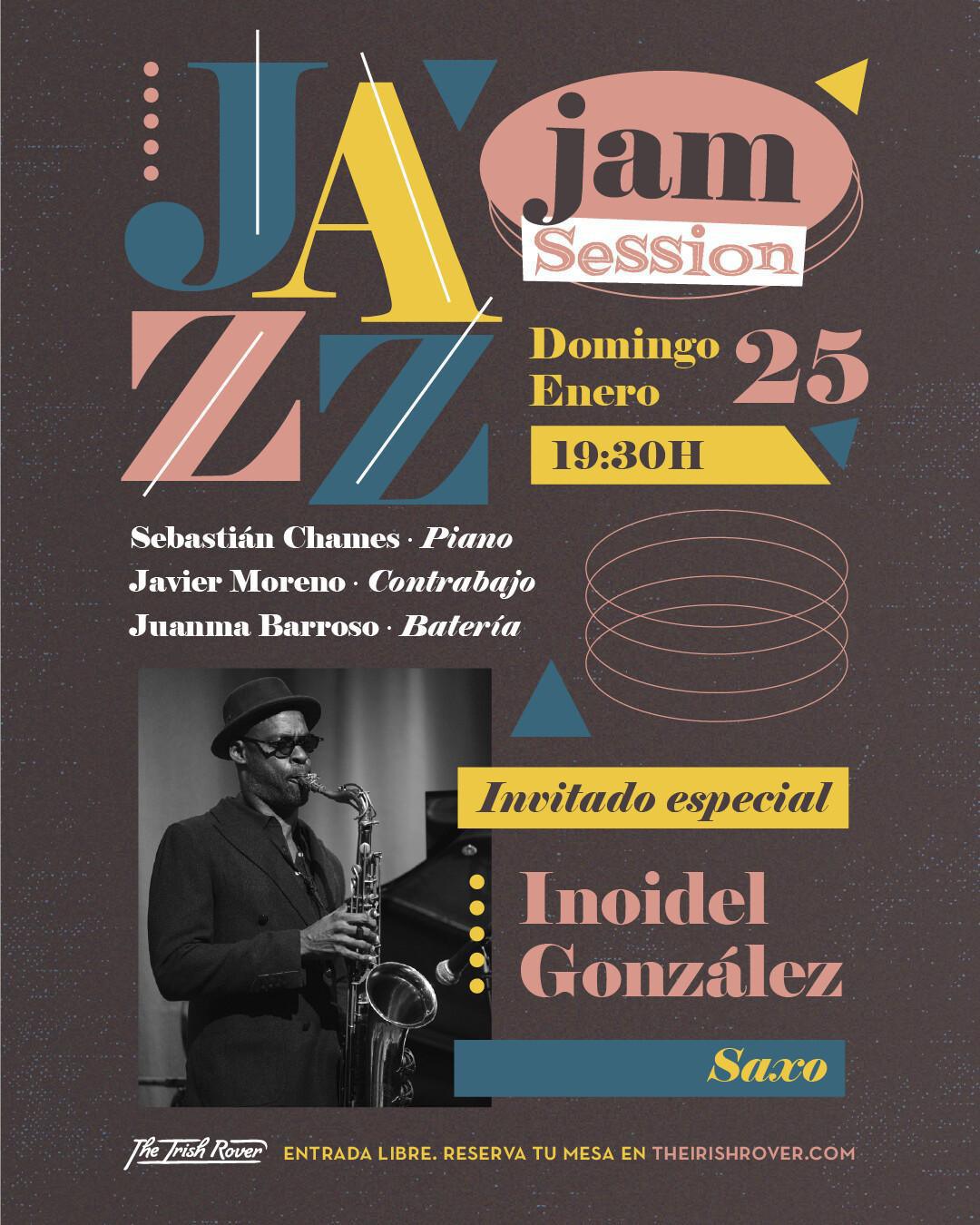 JAZZ JAM SESSION con INOIDEL GONZÁLEZ