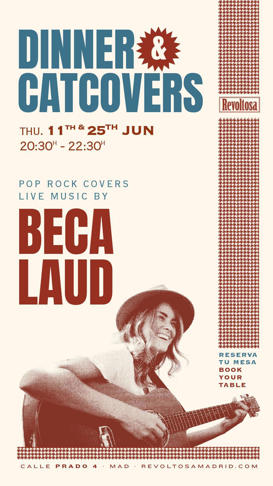 DINNERS & CATCOVERS: BECA LAUD