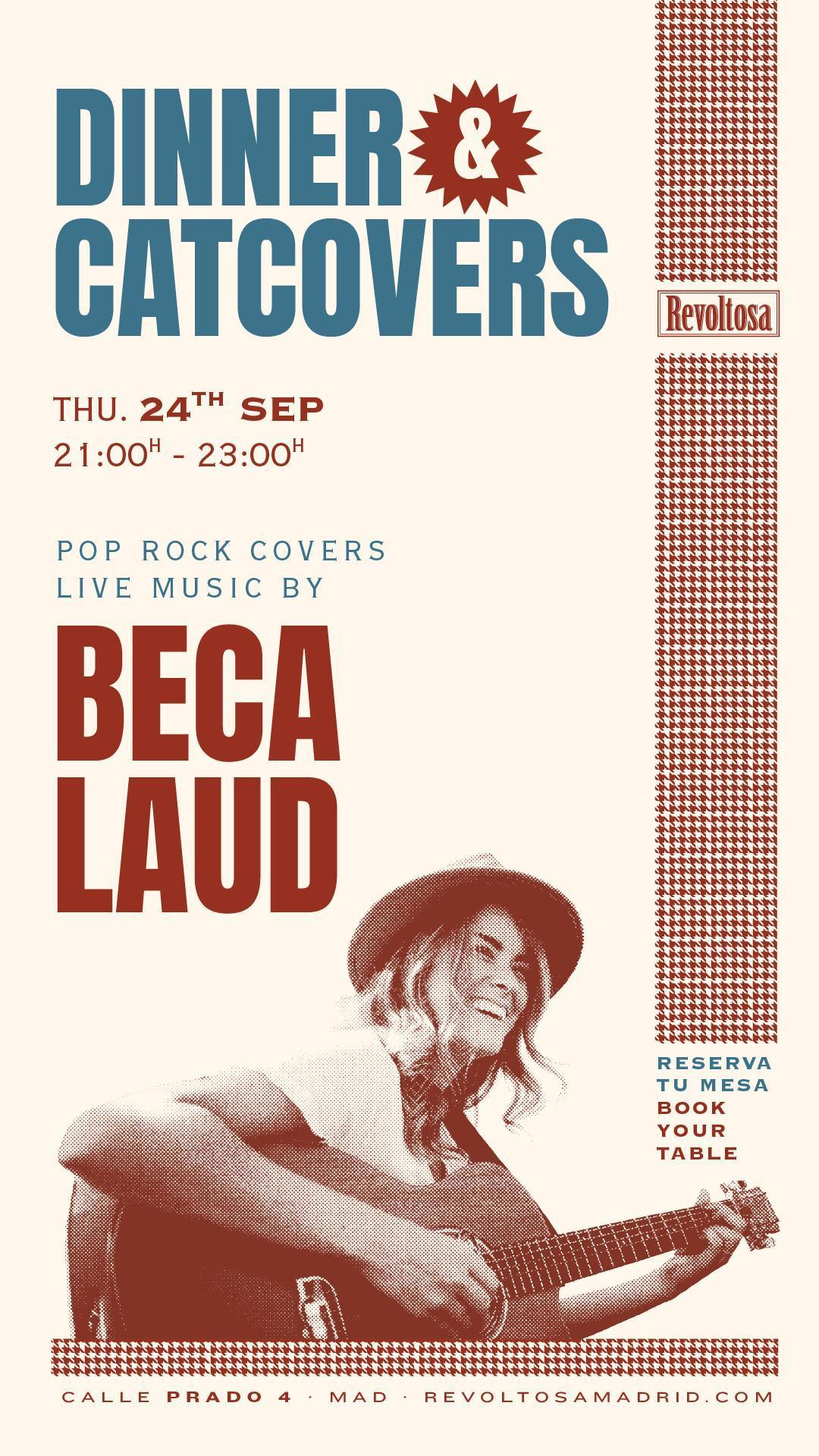 DINNERS & CATCOVERS: BECA LAUD