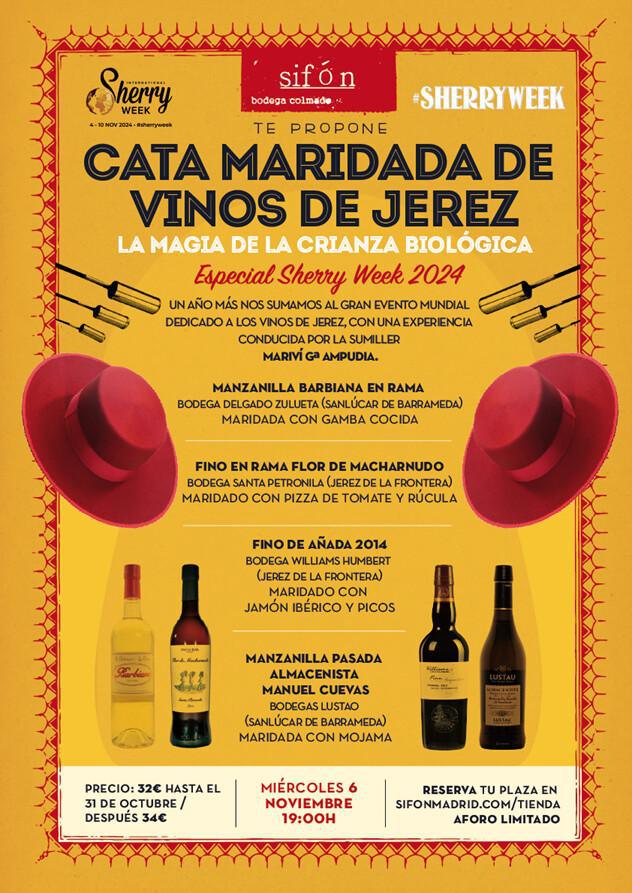 CATA MARIDADA DE VINOS DE JEREZ - ESPECIAL SHERRY WEEK 2024