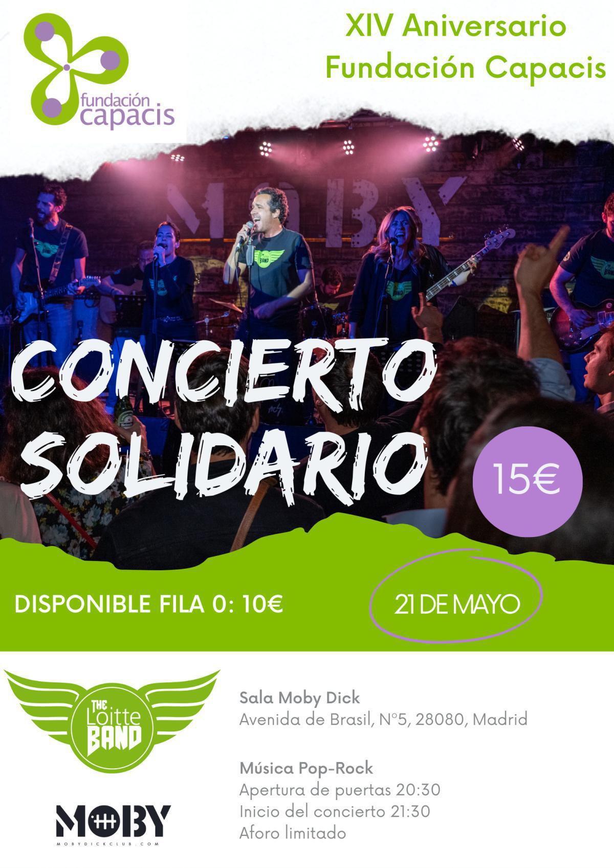 THE LOITTE BAND Concierto a beneficio de CAPACIS 