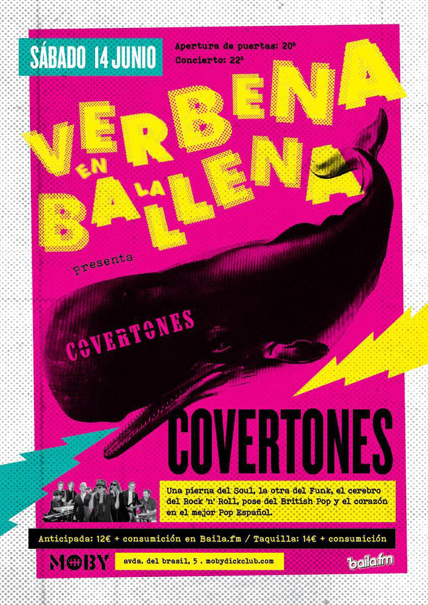 VERBENA EN LA BALLENA con COVERTONES