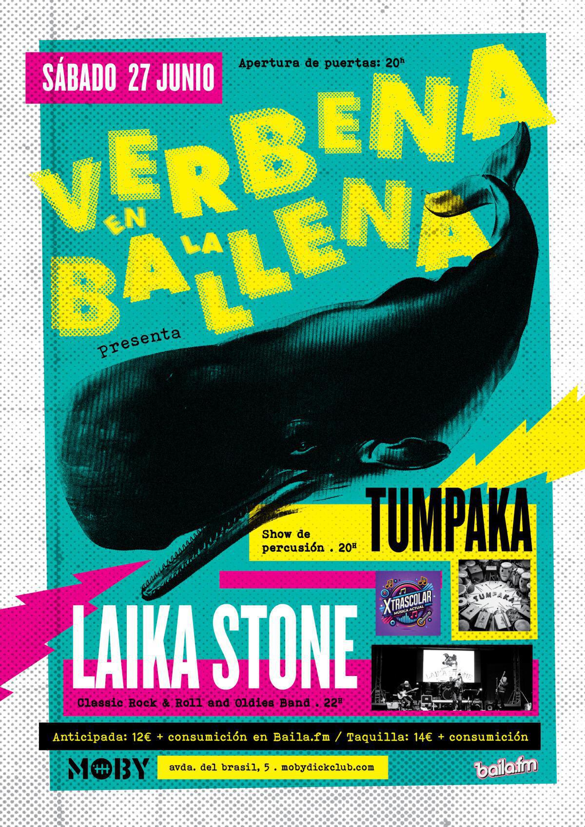 VERBENA EN LA BALLENA con LAIKA STONE