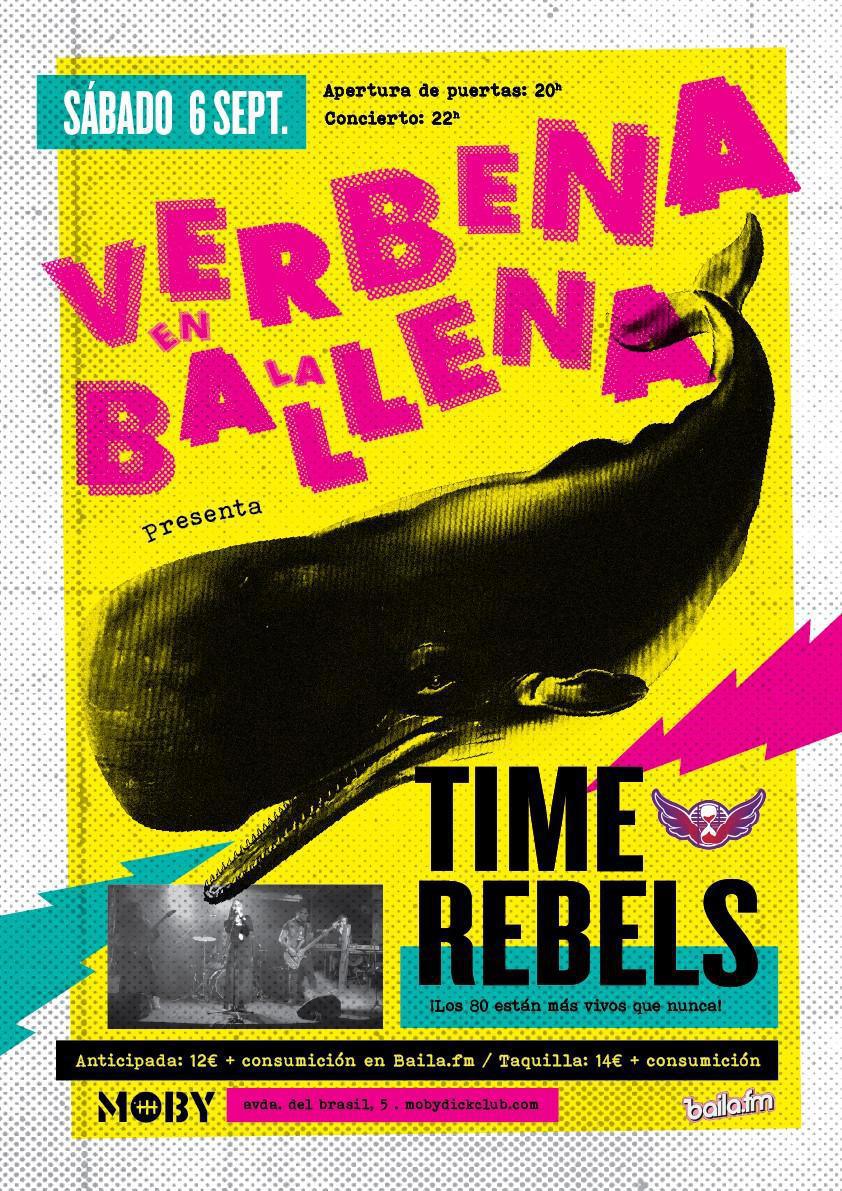 VERBENA EN LA BALLENA con TIME REBELS