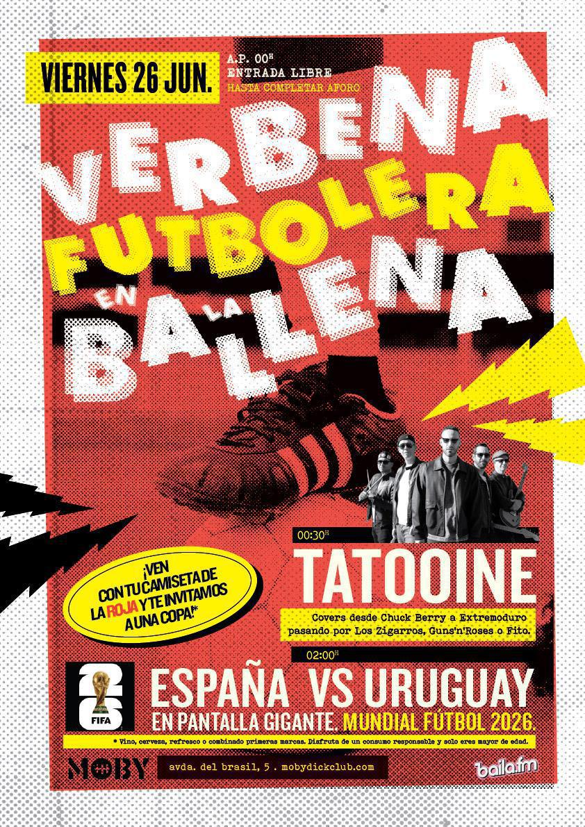 Verbena Futbolera en la Ballena TATOOINE Verbena Futbolera en la Ballena TATOOINE