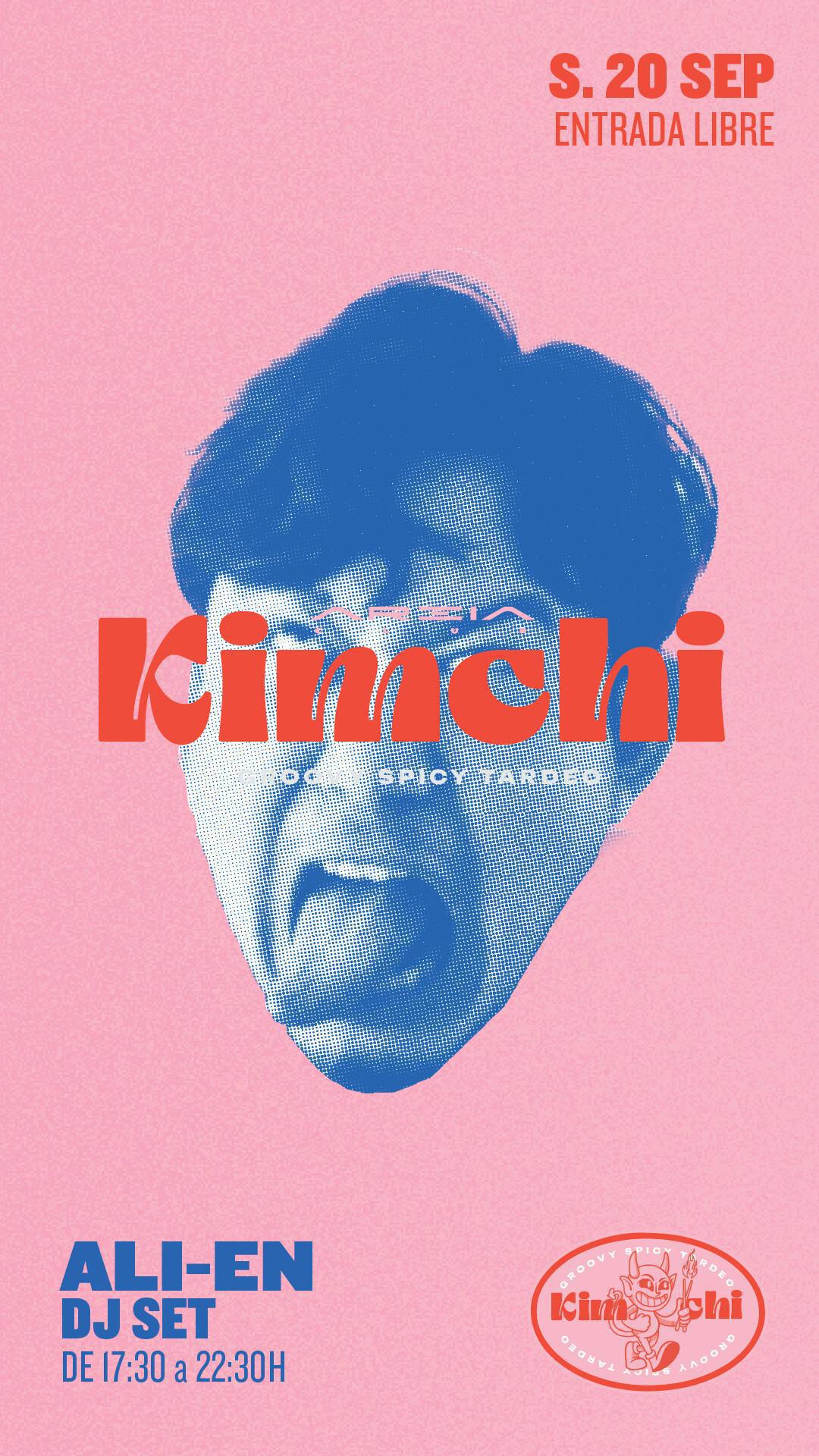 Cervezas La Cibeles presenta KIMCHI, The Groovy Spicy Tardeo by ALI-EN