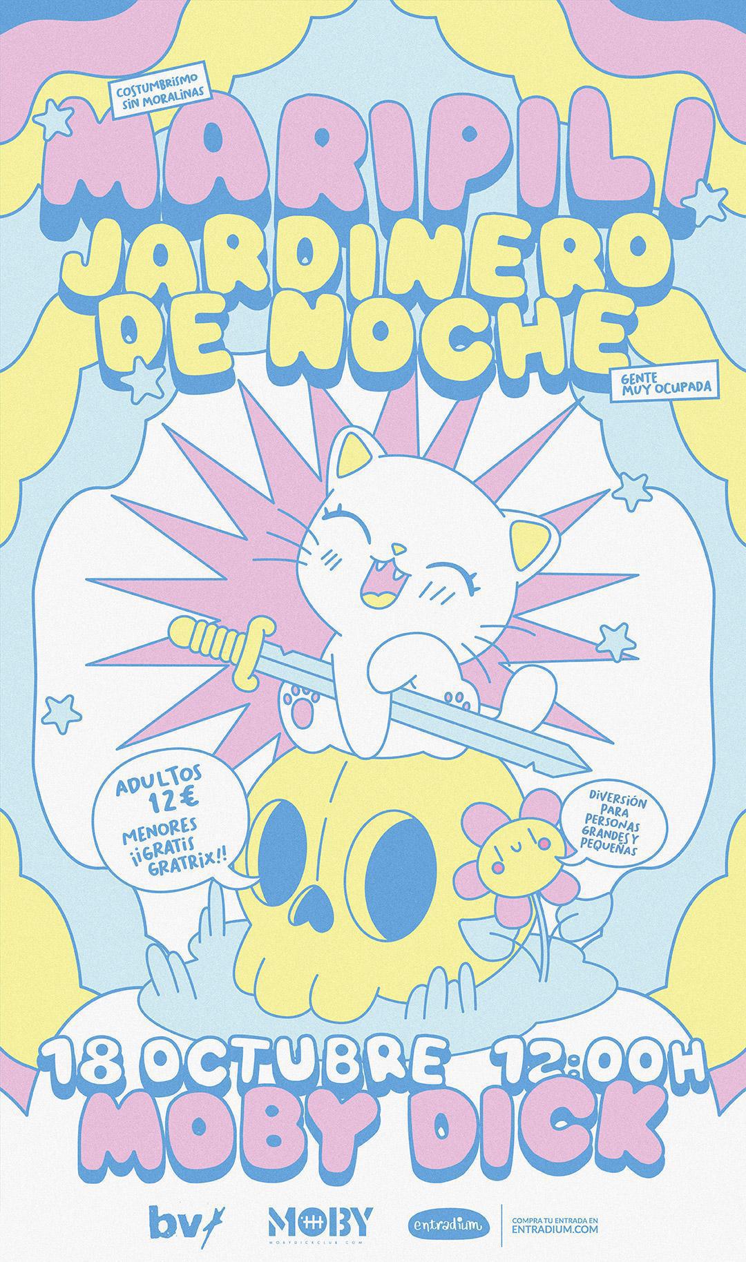 BRÓCOLI VERBENA FEST presenta MARIPILI + JARDINERO DE NOCHE