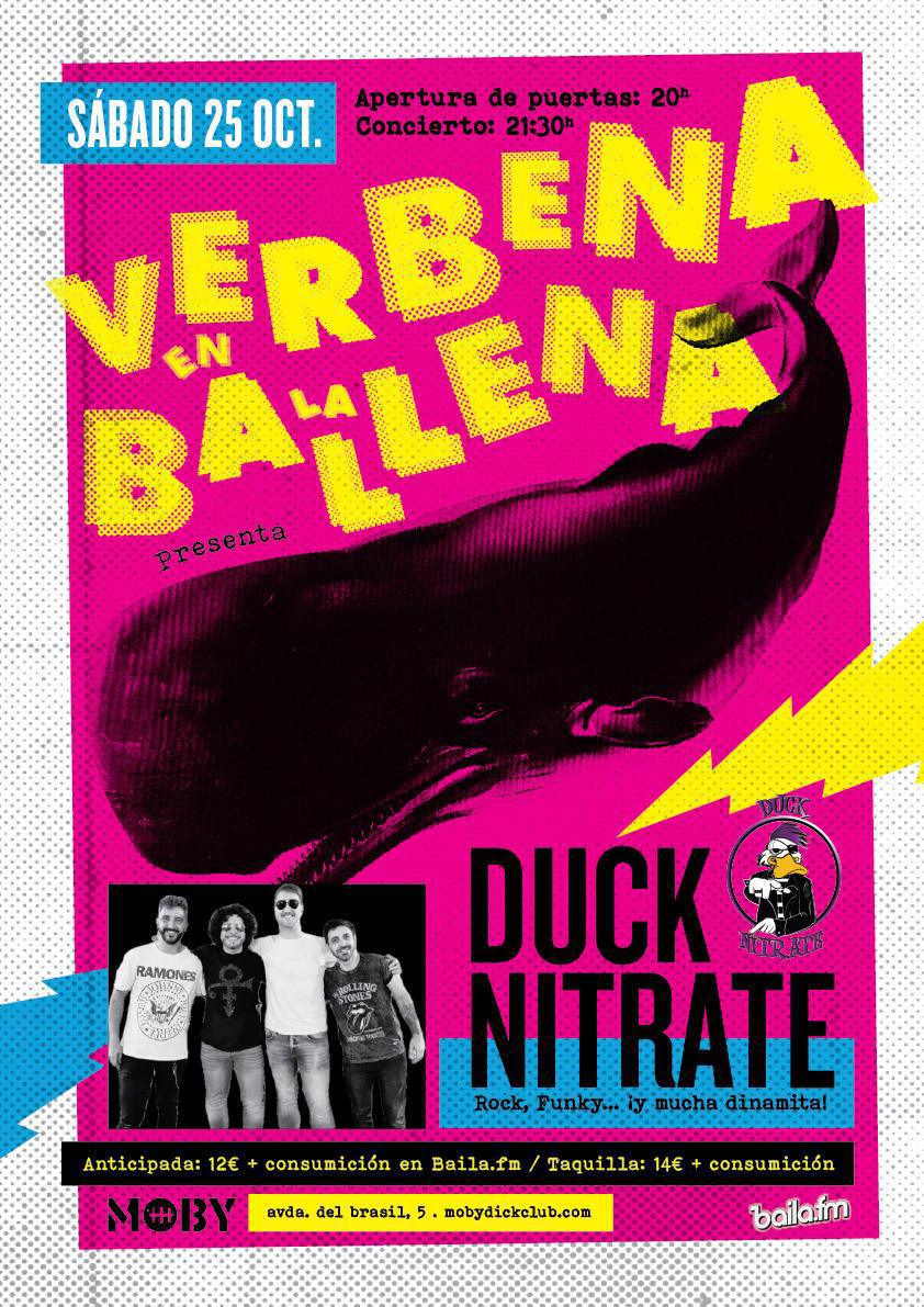 VERBENA EN LA BALLENA CON DUCK NITRATE