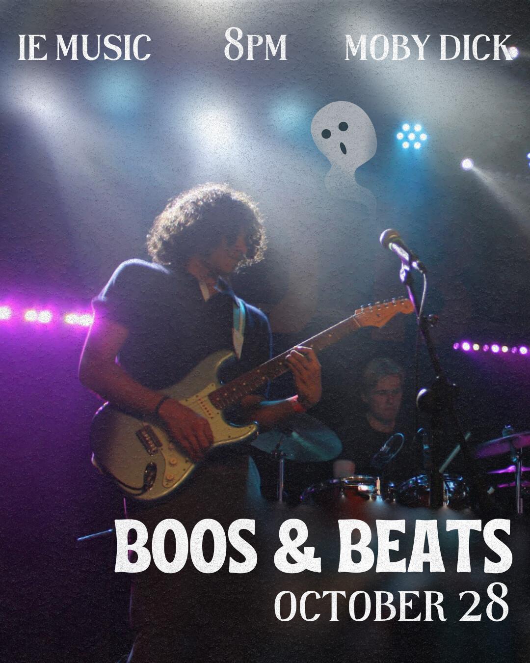 IE MUSIC CLUB: BOOS AND BEATS IE MUSIC CLUB: BOOS AND BEATS