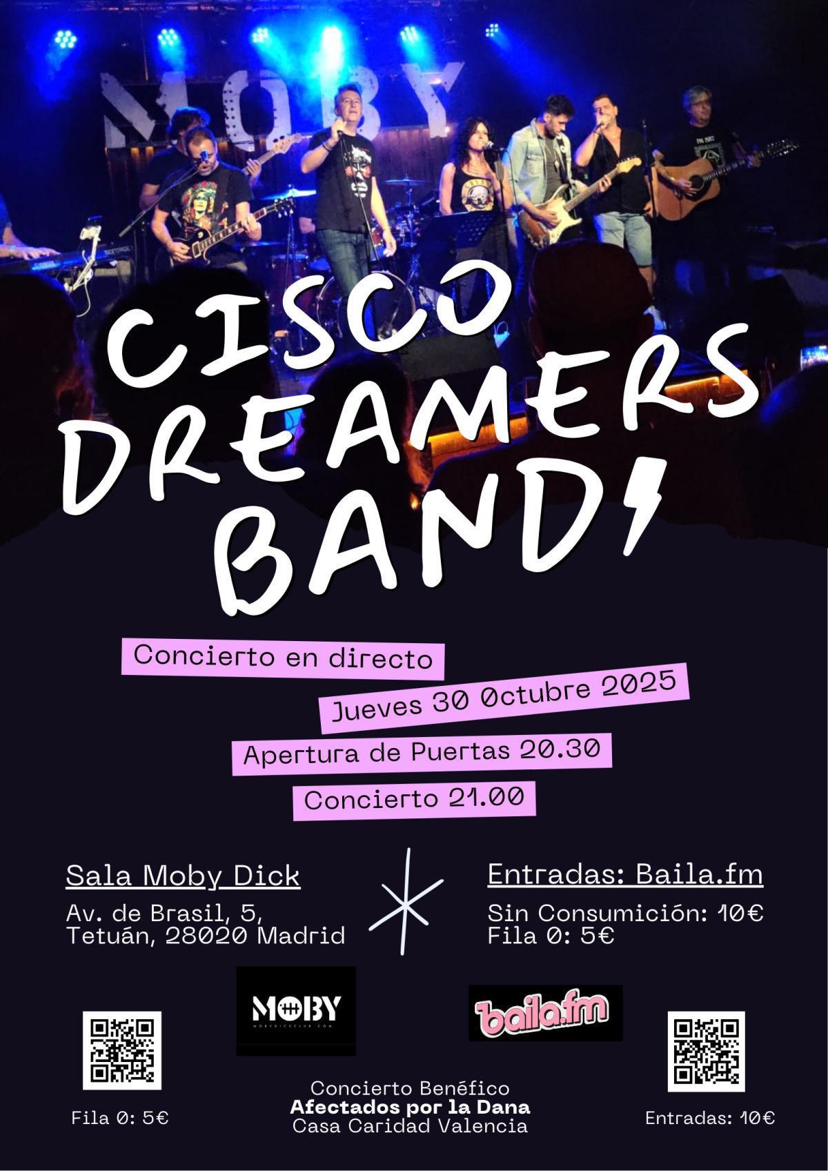 CISCO DREAMERS a beneficio de Casa Caridad Valencia CISCO DREAMERS a beneficio de Casa Caridad Valencia