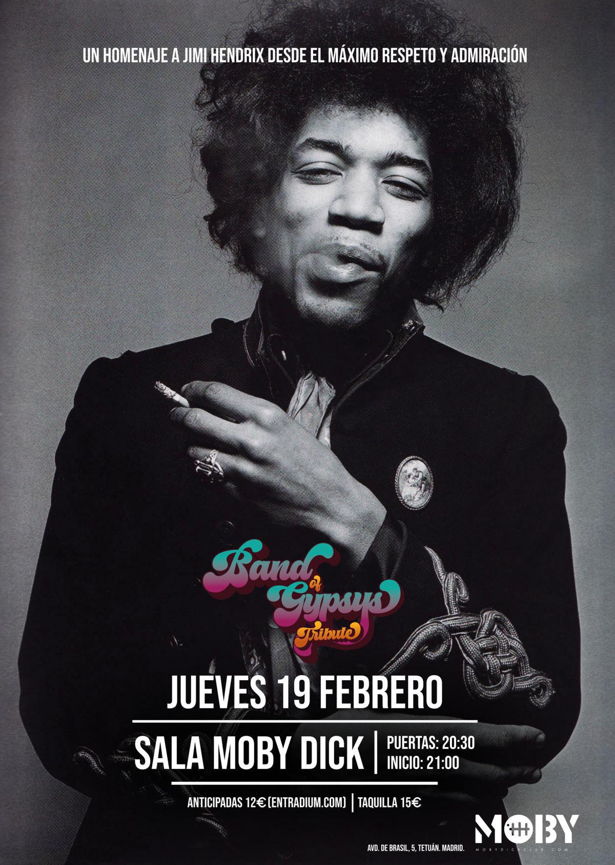BAND OF GYPSYS: HOMENAJE A JIMI HENDRIX