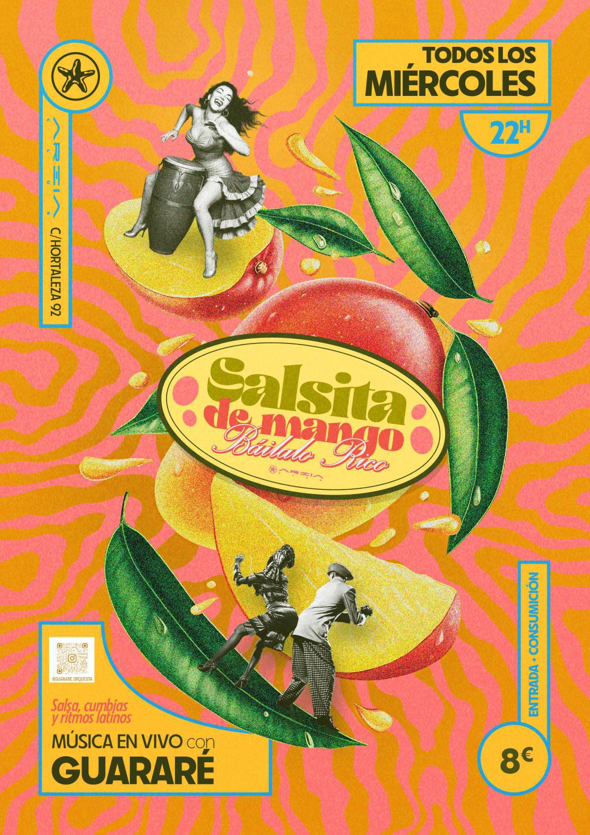 SALSITA DE MANGO con la ORQUESTA GUARARÉ - Miércoles de Cumbia, Salsa y otros Ritmos Latinos SALSITA DE MANGO con la ORQUESTA GUARARÉ - Miércoles de Cumbia, Salsa y otros Ritmos Latinos