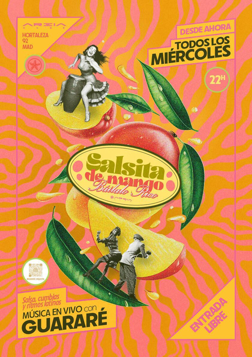 SALSITA DE MANGO con la ORQUESTA GUARARÉ - Miércoles de Cumbia, Salsa y otros Ritmos Latinos SALSITA DE MANGO con la ORQUESTA GUARARÉ - Miércoles de Cumbia, Salsa y otros Ritmos Latinos
