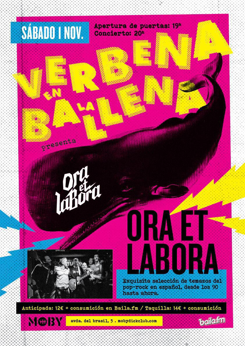 VERBENA EN LA BALLENA CON ORA ET LABORA