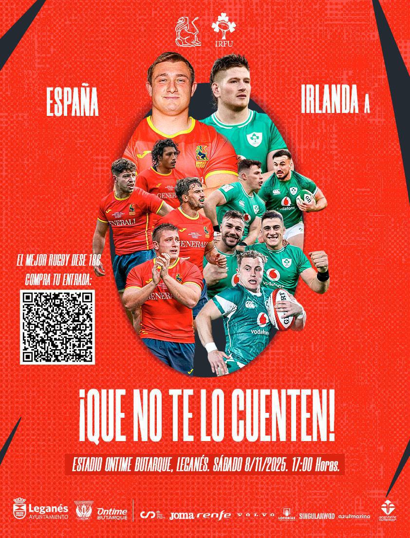 RUGBY: ESPAÑA vs IRLANDA