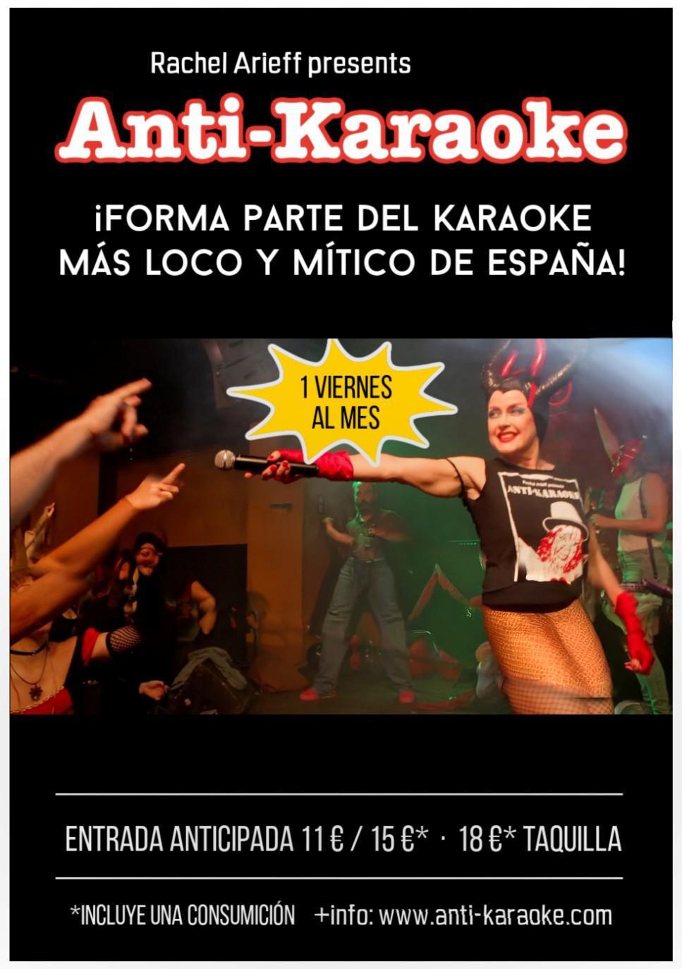 Rachel Arieff presenta ANTI-KARAOKE 